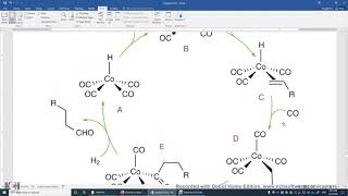 22 29 Hydroformylation [upl. by Aierdna28]