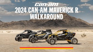 2024 CanAm Maverick R Walkaround [upl. by Skillern529]