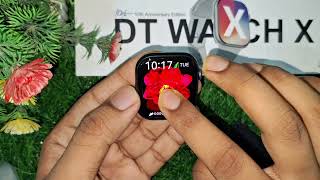 DT Watch X Smartwatch Unboxing  DT Watch X Review Series 10  Apple Watch Series 10 Clone ⚡️Watch [upl. by Nochur]