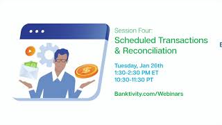 Banktivity Masterclass Session 4 Scheduled transactions and reconciling [upl. by Garrity]