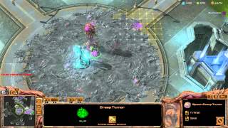 Starcraft Heart of the Swarm  Zerg  Gameplay [upl. by Neysa]