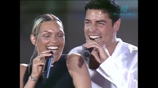 Anna Oxa amp Chayanne  Camminando camminando  Festivalbar 1999 Lignano Sabbiadoro HD [upl. by Quartet]