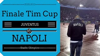 Lettura formazioni finale TIM Cup Stadio Olimpico Napoli Juventus Decibel Bellini [upl. by Ripp]