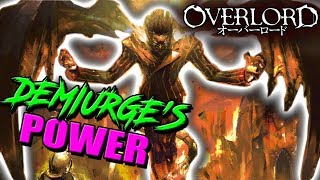 How Strong Is Demiurge  Overlord Demiurge  Jaldabaoth True Power Explained [upl. by Onitnas439]