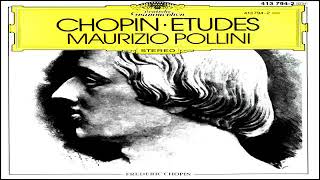 Chopin  24 Etudes Op 10  Pollini [upl. by Mars]