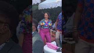 KAMALA HARRIS dancing to Q TIP  Vivrant Thing at her 50th Anniversary of HipHop party kamalaharris [upl. by Eloccin]