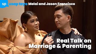 Melai amp Jason Franciscos Real Talk On Marriage And Parenting Together l Usap Tayo l Smart Parenting [upl. by Notnil]