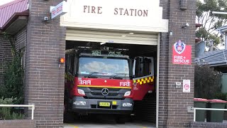 FRNSW Retained Turnout  Merrylands Pumper 072 Responding [upl. by Jerman]