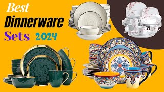 Best Dinnerware Sets 2024  Top 10 Dinnerware Sets for Every Day Use [upl. by Nylicaj]