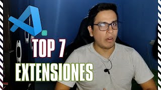 7 EXTENSIONES de VS Code para mayor PRODUCTIVIDAD [upl. by Alek]