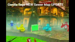 Gorilla Tags NEW Sewer Map UPDATE [upl. by Rosenblast386]