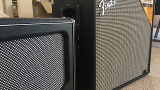 1x12 Bass Cabinet Comparison Aguilar SL 112 vs Fender Rumble 112 [upl. by Primalia]