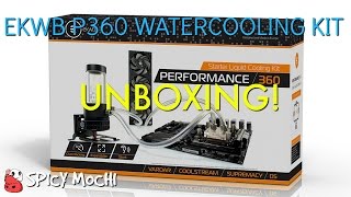 EKWB Performance 360 Kit  WATERCOOL  Unboxing [upl. by Enihpets]