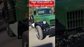 1952 Dodge Power Wagon concours lever restoration  Power Wagon [upl. by Nolita981]