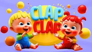 Two little hands clap clap  ZubiDubiKids Nursery Rhymes amp Songs for Kids ZubiDubiKids [upl. by Anaoy133]