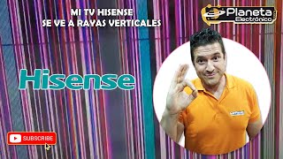 Mi TV se ve a rayas verticales HISENSE 2023 [upl. by Yendys11]