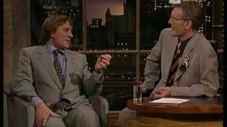 Gerard Depardieu bei Harald Schmidt Show  19960416  Part I [upl. by Elmer905]