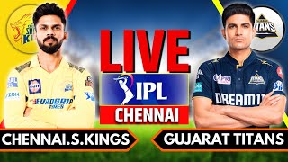 IPL 2024 Live CSK vs GT Live Match  IPL Live Score amp Commentary  Chennai vs Gujarat Live Match [upl. by Rovit]