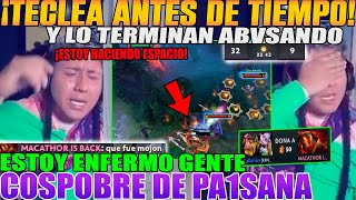 VUELVE AL DOTA Y LO ABVSAN MACARIUS SOBERBIO TECLEA A LA M4F1A CON SU EMBER DE 1 INTI DOTA 2 [upl. by Svirad980]