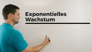 Exponentielles Wachstum Tabelle Skizze Exponentialfunktionen  Mathe by Daniel Jung [upl. by Atsirk]