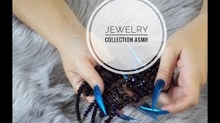 MY JEWELRY COLLECTION STILETTO NAILS CHALLENGE ASMR [upl. by Arhas391]