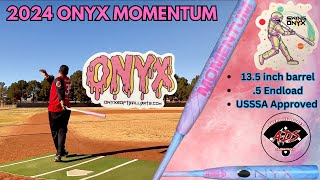 Testing Out the USSSA 2024 Onyx Momentum  Average Dudes Slowpitch Bat Review [upl. by Pietje615]