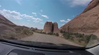 Sand Flats Road near Moab Utah [upl. by Livvyy]