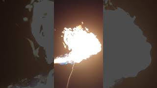 Engine Starter Spray Ether In A Can Flame SlowMotion Video science chemistry fire [upl. by Woodring31]