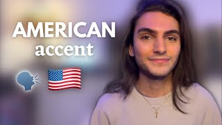 How to AMERICAN ACCENT 🇺🇸 3 steps [upl. by Adehsar700]