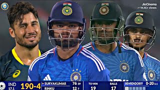 India vs Australia 1st T20 Match Highlights  Ind vs Aus 1st T20 HighlightsInd Vs Aus Highlights [upl. by Jona462]