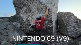 Frank Slide Bouldering  Nintendo 69 V9 [upl. by Lazar]