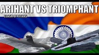 Arihant vs Triomphant Who Reigns Supreme 🇮🇳 🇫🇷 SubmarineShowdown NuclearPower [upl. by Alebasi]