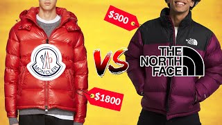 Are Moncler Down Jackets A Rip Off  North Face 1996 Retro Nuptse VS Maya [upl. by Yaf593]