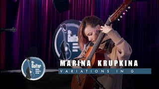 quotVariations in Gquot  Marina Krupkina • MrGuitar Festival 3 [upl. by Mcdonald621]