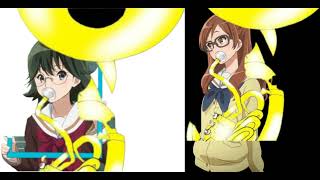 Sound Euphonium 4 2024 Tsubame Kamaya And Suzume Kamaya Playing Sousaphone Duet Scene [upl. by Htes]