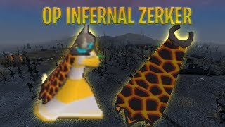 Infernal Cape Zerker DESTRUCTION  OSRS PK Video 22  HybridNH [upl. by Benjamin457]