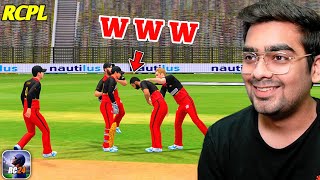 VIRAT KOHLI HATTRICK RCB Vs DC RCPL RC 24 HARD MODE [upl. by Ahter]