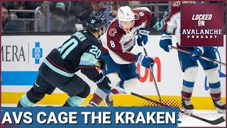 Avalanche Drown Out Kraken Win 3rd Straight Game Behind Solid Annunen Performance [upl. by Oirelav704]