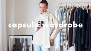 Zeit für kuschelige Pullover  Winter CAPSULE WARDROBE [upl. by Stephana966]