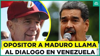 González Urrutia llama al diálogo y asegura que partió de Venezuela para cambiar las cosas [upl. by Okajima]