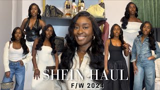 HUGE SHEIN FALL HAUL 24  Everyday Wardrobe Essentials Fall Outfit Ideas  More  Dress Expensive [upl. by Rydder]