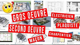 Les différentes étapes de la Construction dune Maison [upl. by Ogilvie]