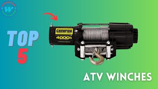 Best ATV Winches for the Money 2023 [upl. by Anoynek843]