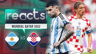 ARGENTINA vs CROACIA  Copa Mundial Qatar 2022 ⚽ EN VIVO [upl. by Ayekram114]