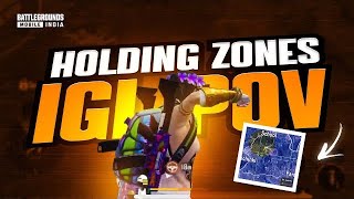 IGL POV  ZONE ROTATIONS  SPLIT GAMEPLAY  bgmi igl [upl. by Iahcedrom]