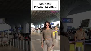 Avneet Kaur Flaunts Chic Airport Look Turning Heads with Effortless Style  Video [upl. by Haveman699]