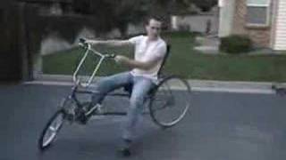 Homebuilt Recumbent Bicycle [upl. by Lodhia]