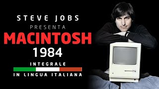 Steve Jobs presenta Macintosh 1984 ITALIANO [upl. by Anerehs20]