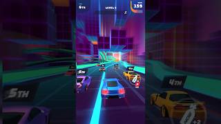 Futuristic Car race game 😨 gaming car shorts cargames [upl. by Ianej]