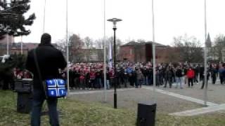 FCK  HSV  Fandemo für traditionelle Stadionnamen am Rathaus in Kaiserslautern Teil II [upl. by Rhines120]